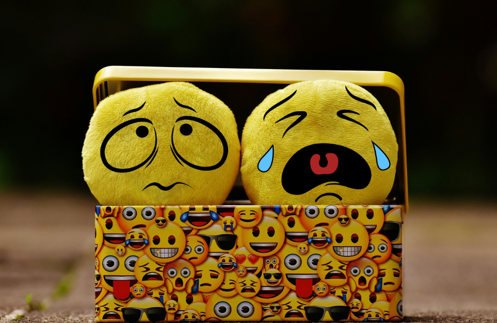 Emoji showing adhd overwhelm